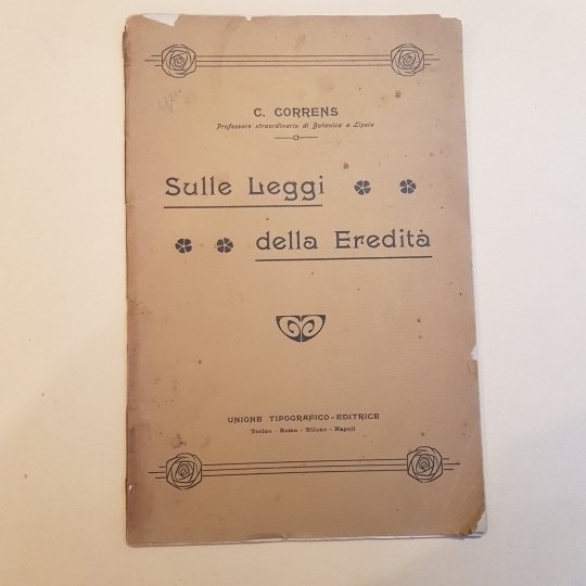 Sulle leggi della eredità. Lettura tenuta alla seduta comune delle …