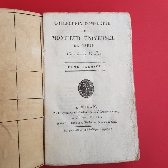 Collection complette du Moniteur universel de Paris. Deuxième période. Tome …