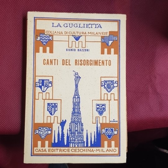 Canti del Risorgimento. Con cenni biografici e note di Cesco …