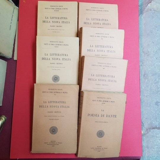 La letteratura della nuova Italia. Saggi critici. Quinta edizione riveduta …