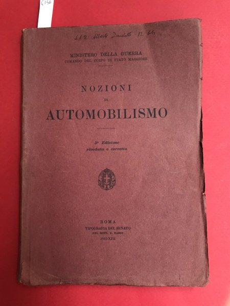 Nozioni di automobilismo