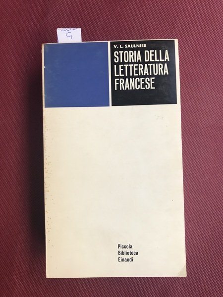 Storia della letteratura francese