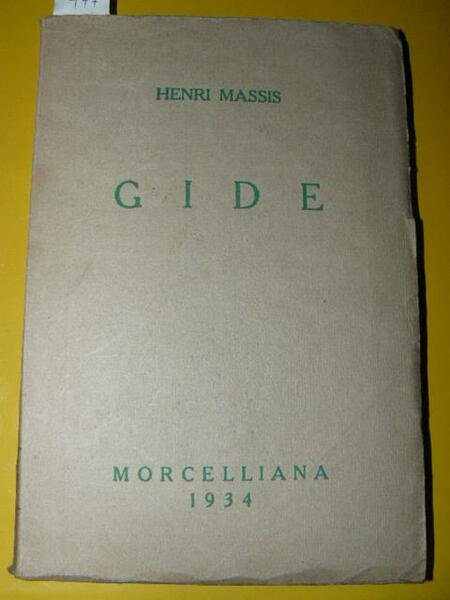 Gide. Traduzione di G:L: Pizzolari.