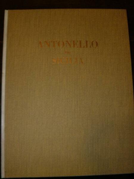 Antonello in Sicilia