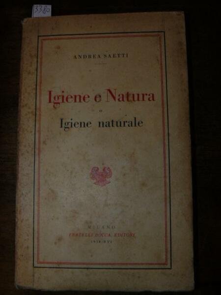 Igiene e Natura o Igiene naturale