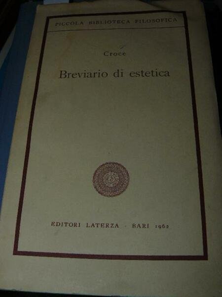 Breviario di estetica. Quattro lezioni.