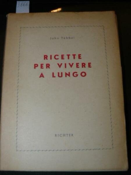 Ricette per vivere a lungo