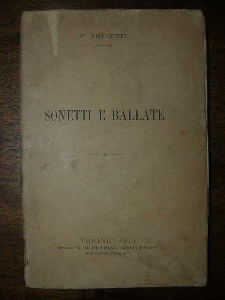 Sonetti e ballate