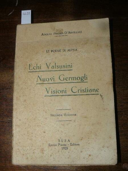 Le poesie di Alpha. Echi Valsusini - Nuovi germogli - …