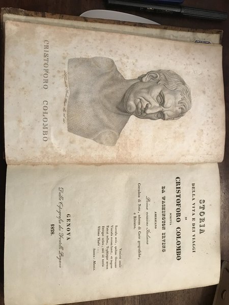 Storia della vita e dei viaggi di Cristoforo Colombo. Prima …