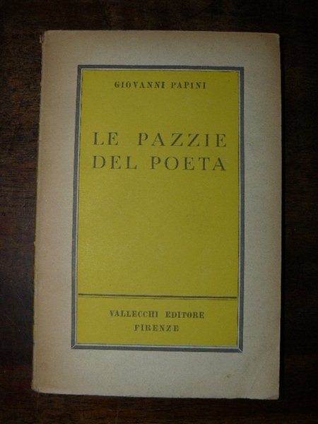 Le pazzie del poeta