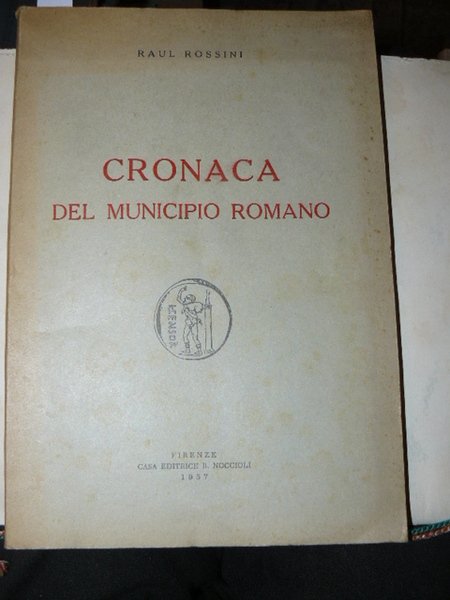 Cronaca del Municipio Romano