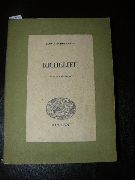 Richelieu. Traduzione di Bruno Revel. Seconda edizione