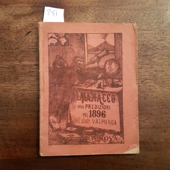 Almanacco delle predizioni per l'anno bisestile 1896 | Immagine principale