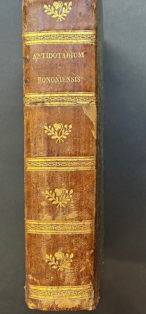 Antidotarium collegii medicorum Bononiensis editum anno 1770