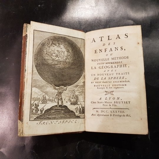 Atlas des enfans ou nouvelle méthode pour apprendre la geographie …