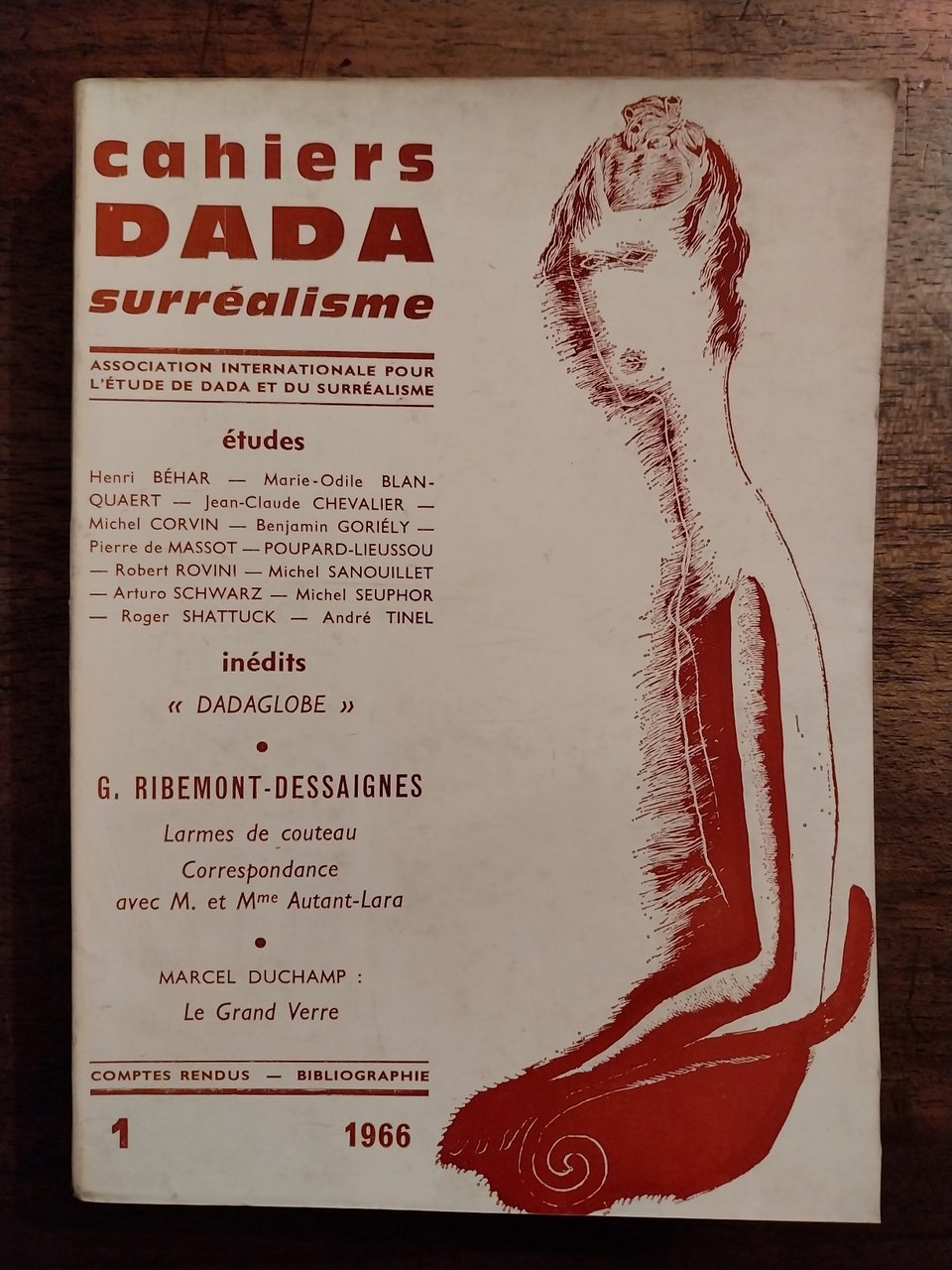 CAHIERS DADA SURREALISME. Chaiers de l'Association Internationale pour l'Etude de …