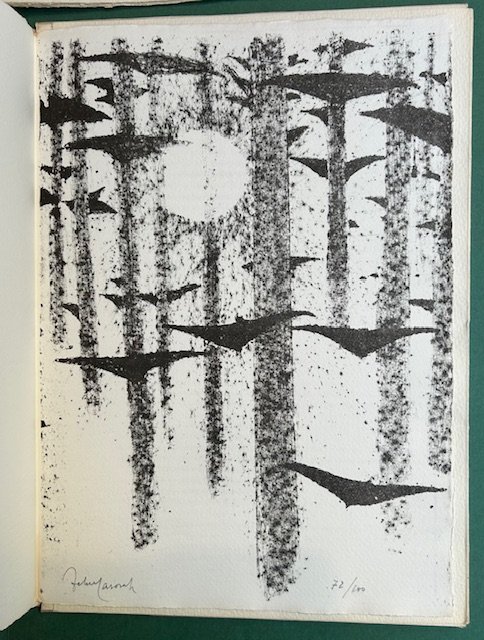 Cantique des colonnes, lithographies de Felice Casorati