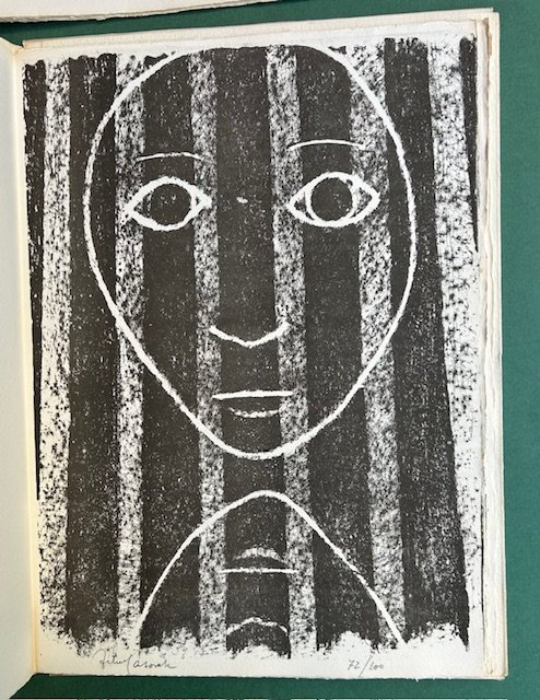 Cantique des colonnes, lithographies de Felice Casorati