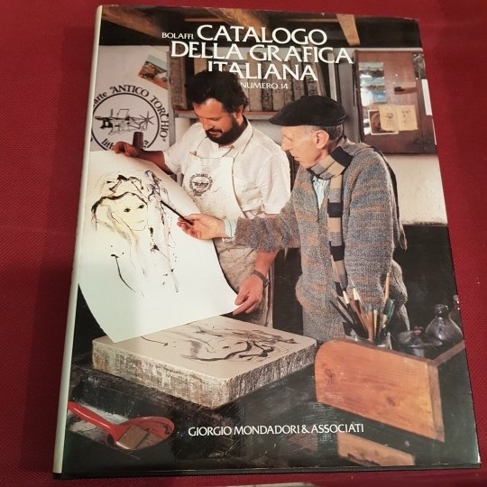 CATALOGO DELLA GRAFICA ITALIANA NUMERO 14.