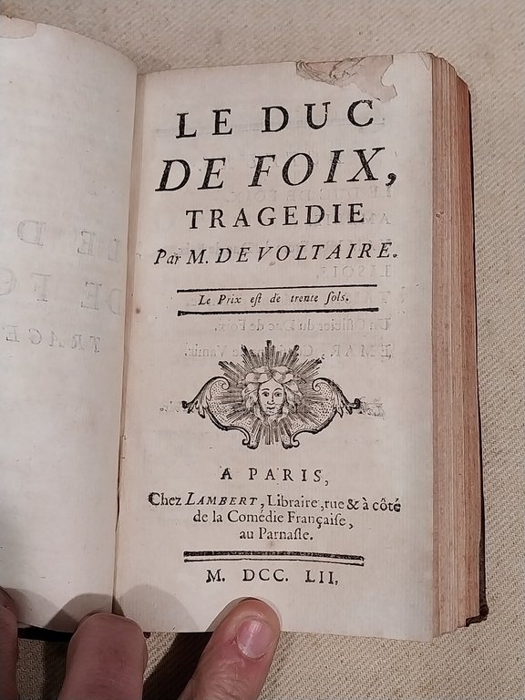 Catilina tragedie. Rapresentée par les Comediens ordinaires du Roi pour …