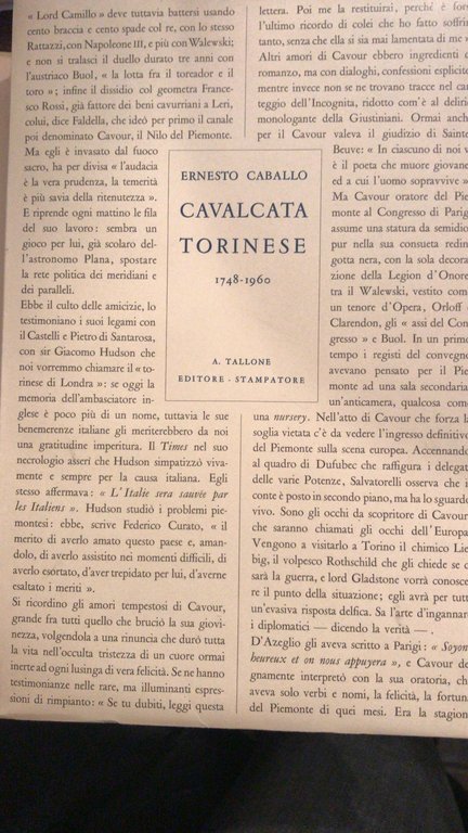 Cavalcata torinese 1748 - 1960