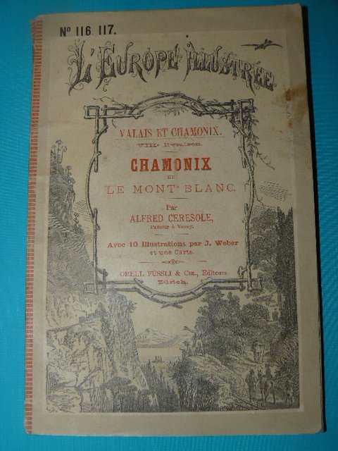 Chamonix et le Mont Blanc. Avec 10 illustrations par Weber …