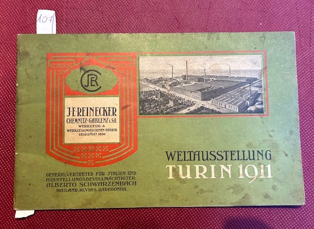 Chemnitz - Gablenz Werkzeug & werzeugmaschnen fabbrik Gegrundet 1859 Weltausstellung …