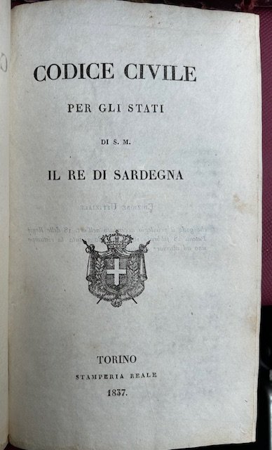 Codice civile per gli Stati di S.M. il Re di …