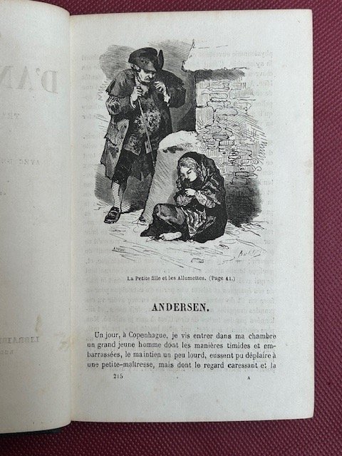 Contes d'Andersen. Traduit du danois par D. Soldi. Avec une …