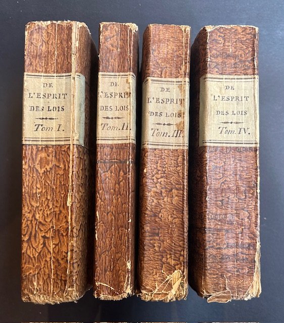 De l'esprit des lois. Nouvelle editione, revue, corrigé & considerablemens …
