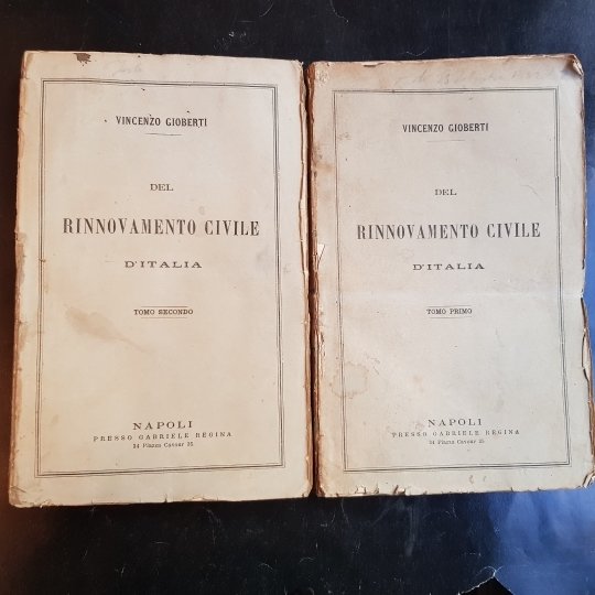Del rinnovamento civile d'Italia | Immagine principale