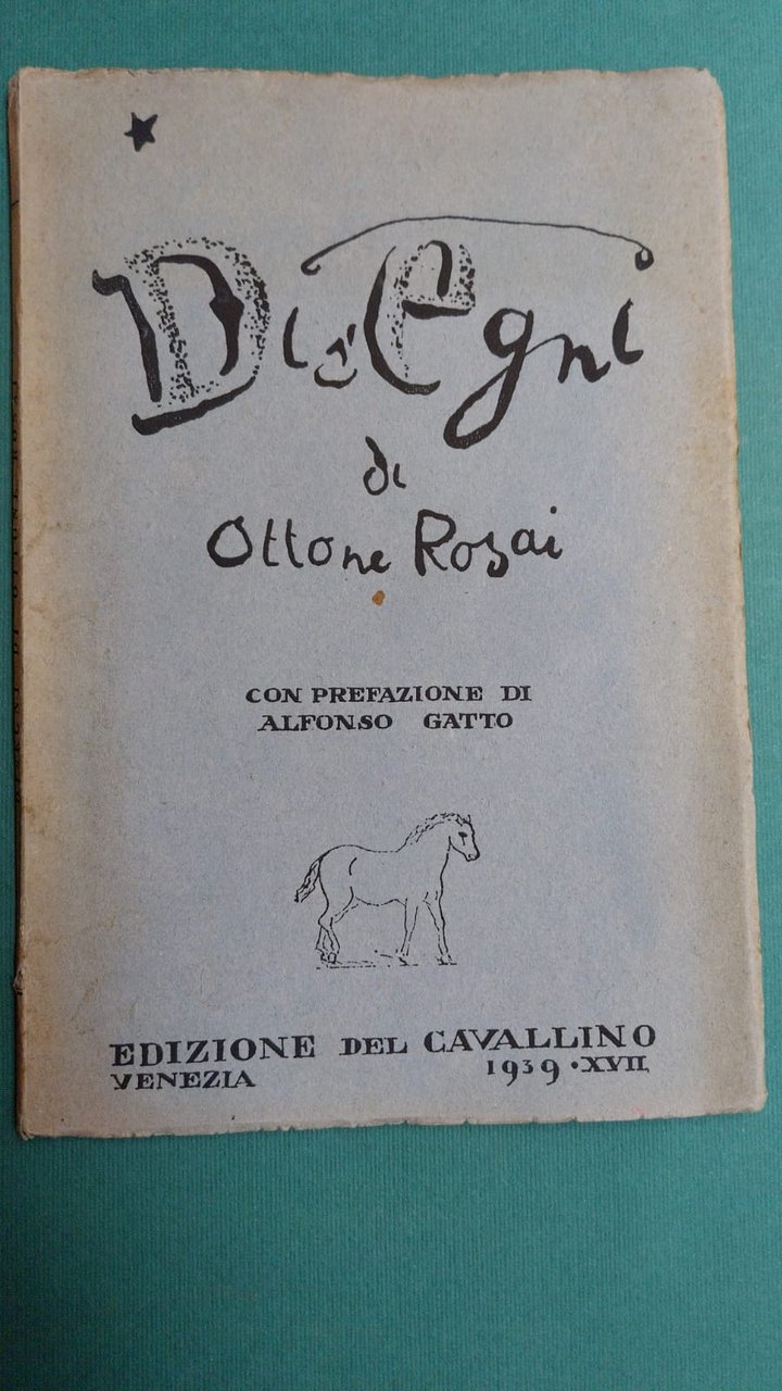 Disegni di Ottone Rosai con prefazione di Alfonso Gatto.