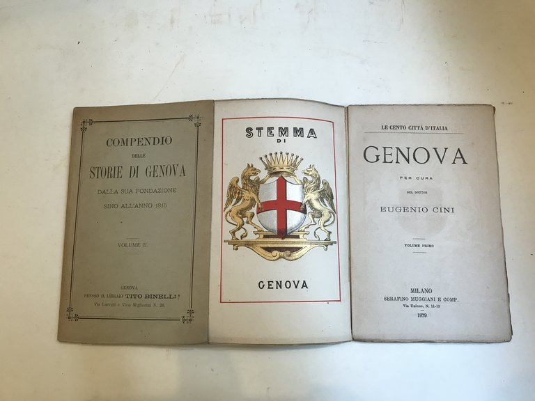 Genova. Titolo sulla brossura: Compendio delle storie di Genova dalla …