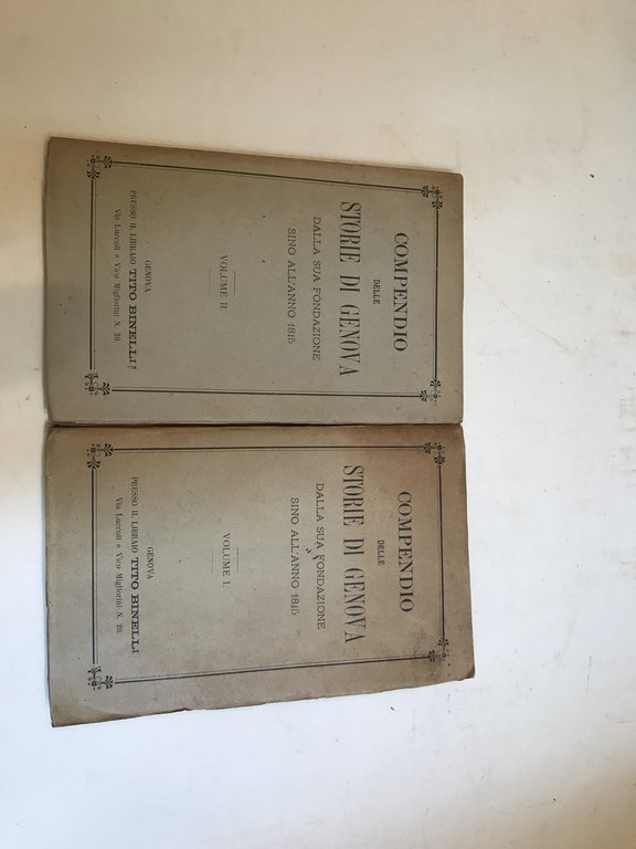 Genova. Titolo sulla brossura: Compendio delle storie di Genova dalla … | Immagine Gallery 4
