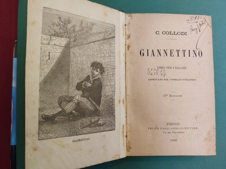 Giannettino. Librio per ragazzi. 17° edizione. Segue: Minuzzuolo. secondo libro …