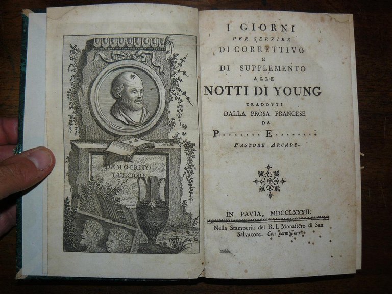 I giorni per servire di correttivo e di supplemento alle …