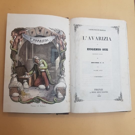I sette peccati mortali. L'avarizia. | Immagine principale