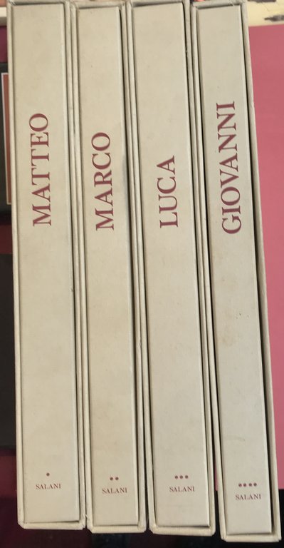 I vangeli illustrati dai naifs. Testo della conferenza episcopale italiana. …