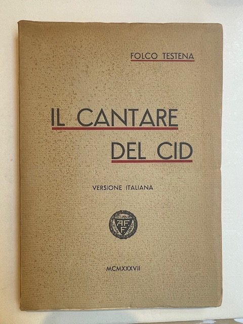 Il cantare del Cid. Versione italiana | Immagine principale