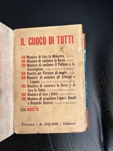 Il cuoco di tutti. 130 maniere di fare la minesta …