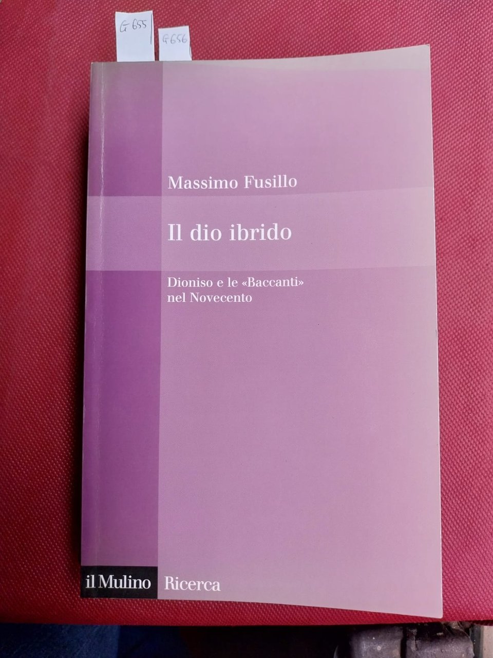 Il Dio ibrido. Dioniso e le 'Baccanti' nel novecento.