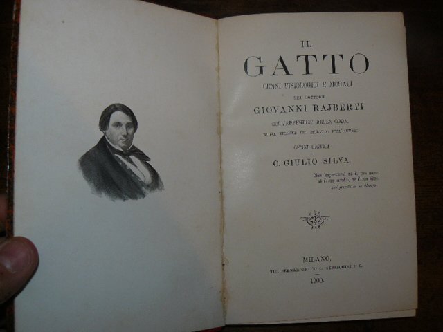 Il Gatto cenni fisiologici e morali. Coll'appendice della coda. Nuova …