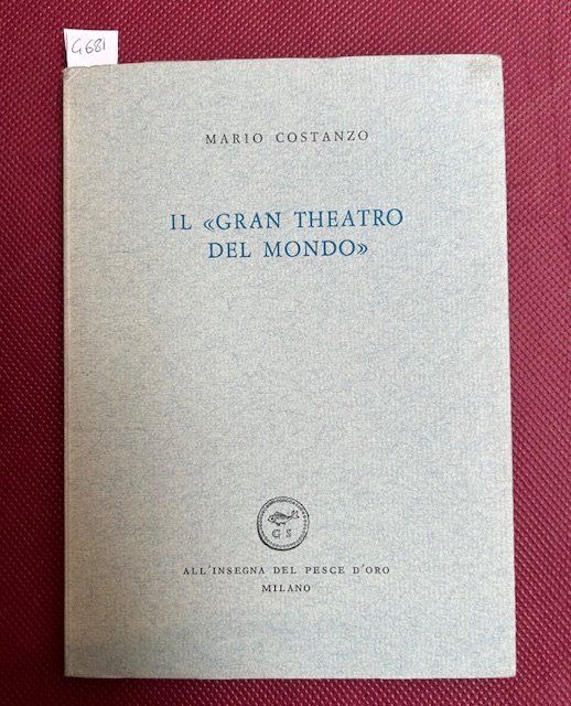 Il 'Gran Theatro del Mondo'. Schede per lo studio dell'iconografia …