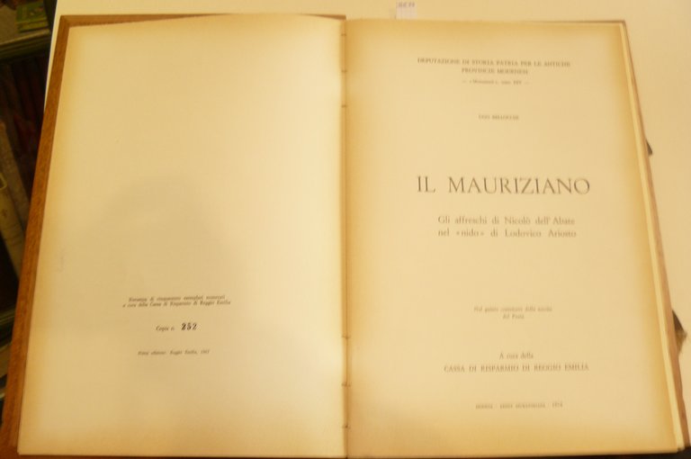 Il Mauriziano. Gli affreschi di Nicolò dell'Abate nel 'nido' di …