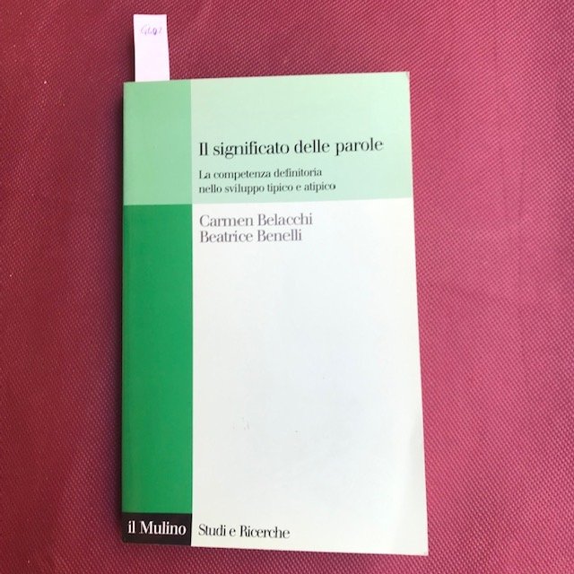 Il significato delle parole. La competenza definitoria dello sviluppo tipico … | Immagine principale