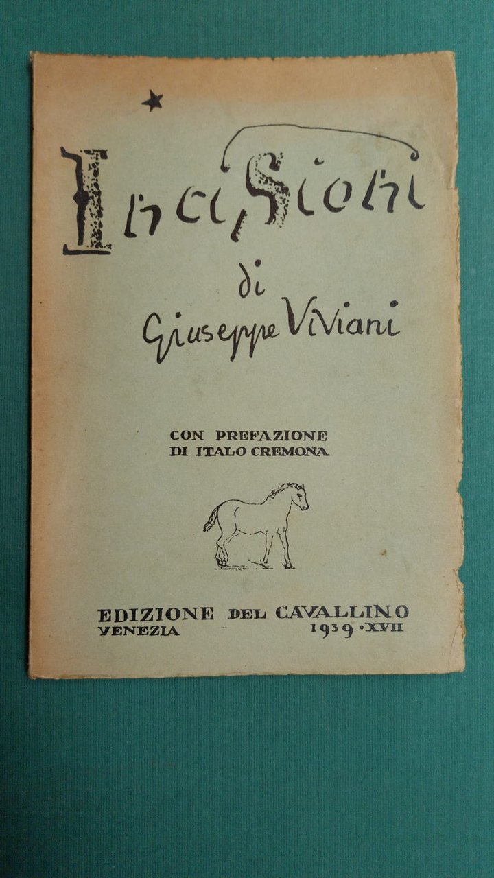 Incisioni di Giuseppe Viviani. Con prefazione di Italo Cremona.