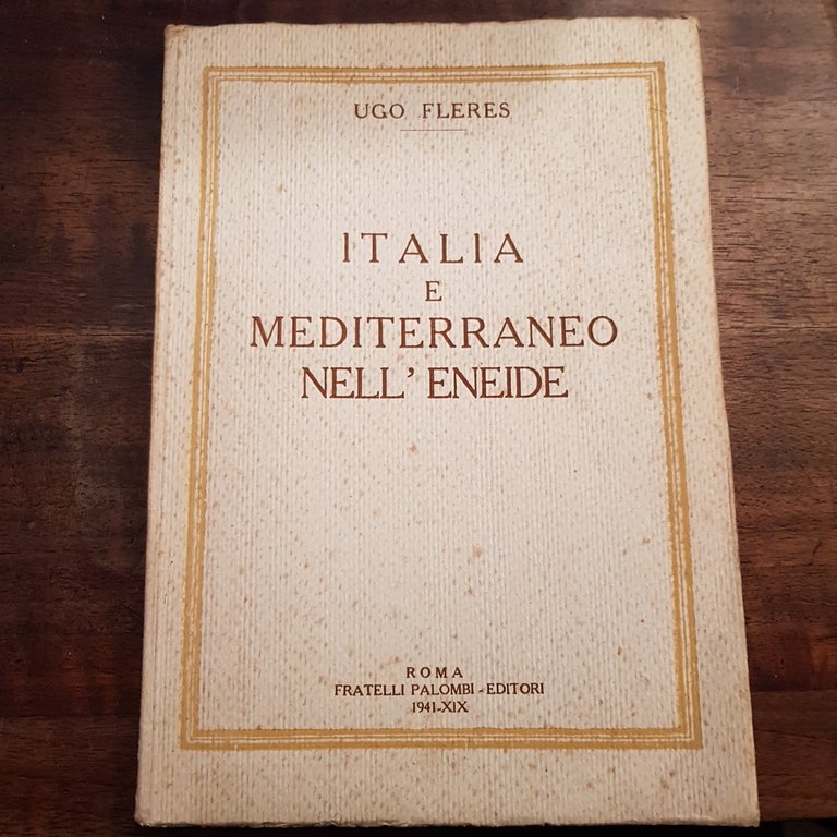 Italia e Mediterraneo nell'Eneide.