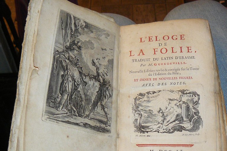 L'eloge de la folie, traduit du latin d'Erasme par m. …