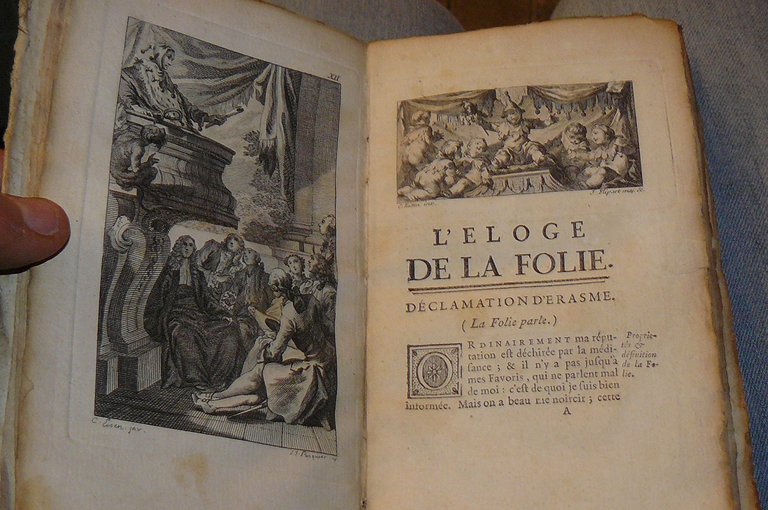 L'eloge de la folie, traduit du latin d'Erasme par m. …